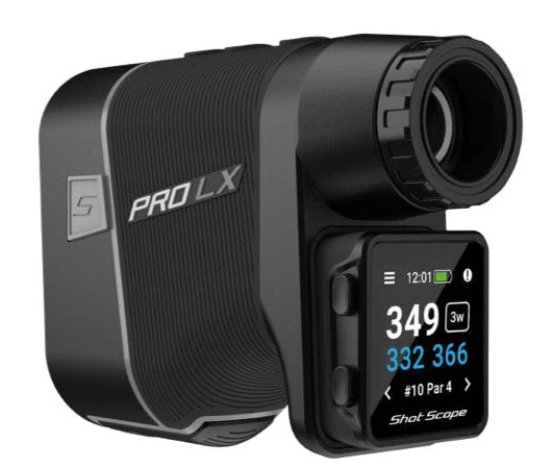 Shot Scope Pro LX+ Laser Rangefinder +H4 Handheld GPS