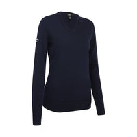 Callaway Ladies Fine Knit V Neck Sweater