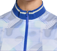 Callaway Womens Sleeveless Rib Collar Quarter Zip Golf Shirt