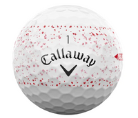 Callaway Supersoft Dozen Red Splatter