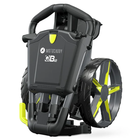 Motocaddy QB2 Push Trolley Lime