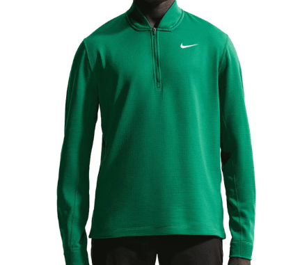 Nike Velocity 1/2 Zip Therma-Fit Midlayer Malachite/White