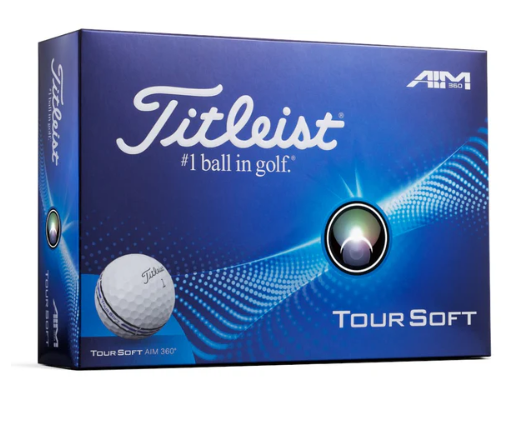 Titleist Tour Soft Aim White Dozen