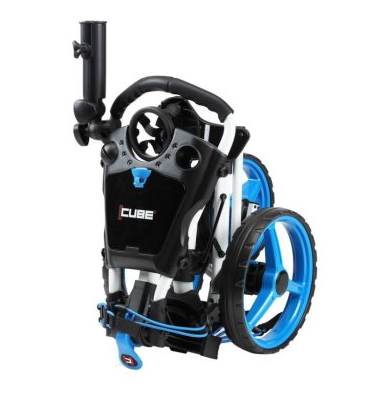Skymax Cube Trolley White/Blue + Free Accs