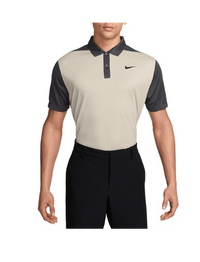 Nike Dri Fit Victory + Block Polo Shirt Light Orewood Brown/Black