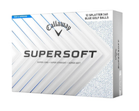 Callaway Supersoft Dozen Blue Splatter