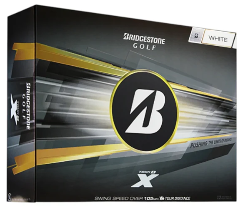 Bridgestone 2026 Tour BX Dozen White