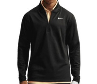 Nike Velocity 1/2 Zip Therma-Fit Midlayer Black/White