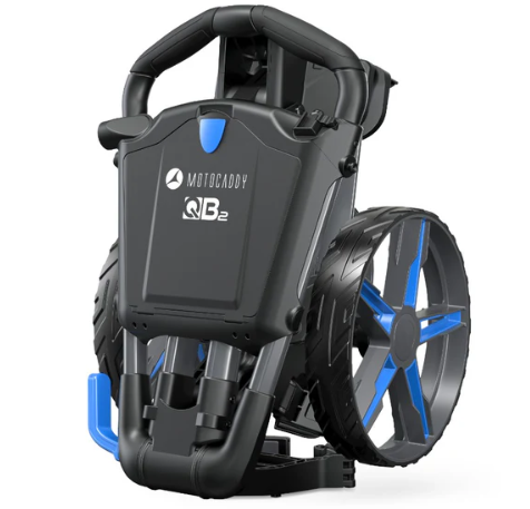 Motocaddy QB2 Push Trolley Blue